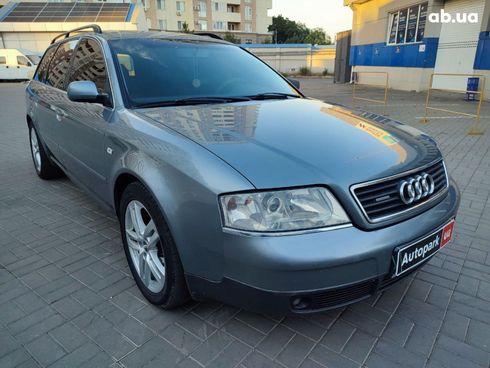 Audi A6 1998 серый - фото 4