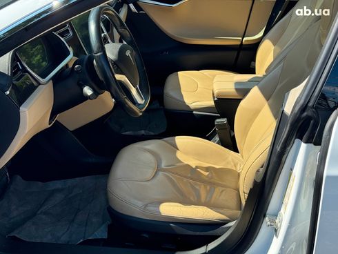 Tesla Model S 2013 белый - фото 18