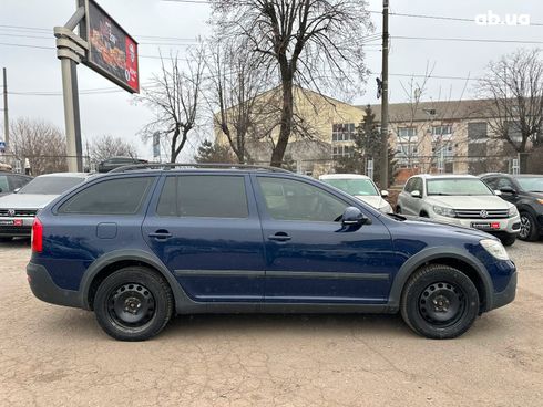 Skoda octavia a5 combi scout 2012 синий - фото 17