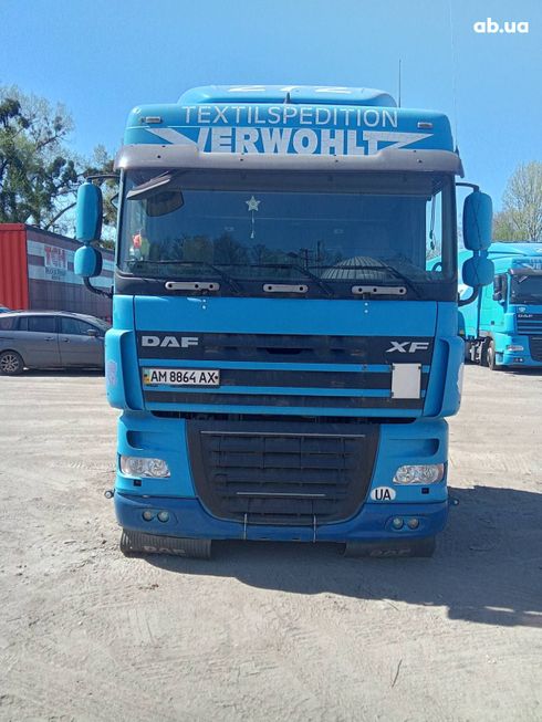 DAF XF105 2006 голубой - фото 14