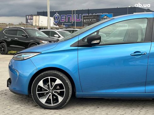Renault Zoe 2019 синий - фото 4