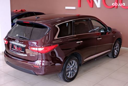 Infiniti QX60 2016 вишневый - фото 6