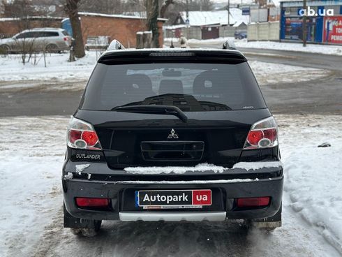 Mitsubishi Outlander 2008 черный - фото 18