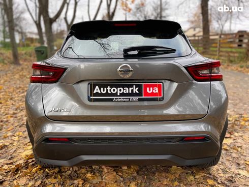 Nissan Juke 2021 серый - фото 15