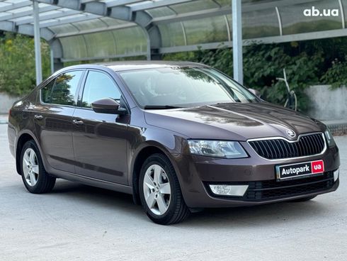 Skoda Octavia 2016 коричневый - фото 3