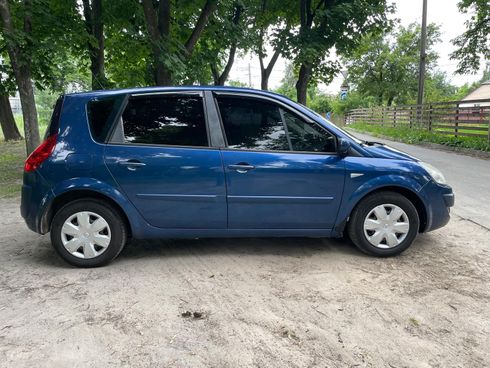 Renault Scenic 2008 синий - фото 4