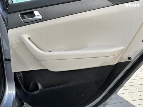 Hyundai Sonata 2016 серый - фото 16