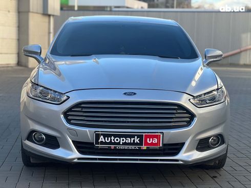 Ford Fusion 2015 серый - фото 3