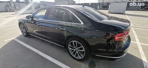 Audi A8 2015 черный - фото 5