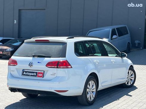 Volkswagen Golf 2014 белый - фото 7