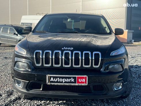 Jeep Cherokee 2013 черный - фото 2