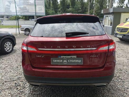Lincoln MKX 2016 красный - фото 7