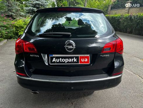 Opel Astra 2012 черный - фото 6
