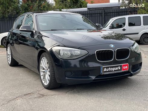 BMW 1 серия 2012 черный - фото 5