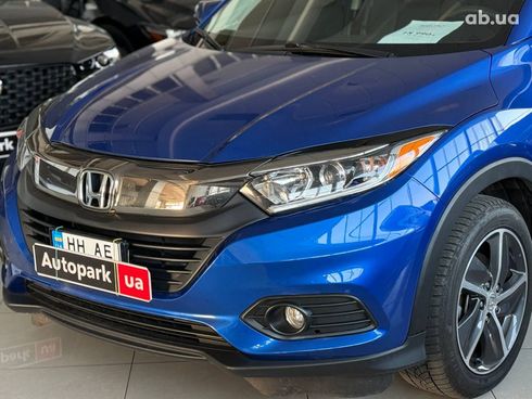Honda HR-V 2021 синий - фото 4