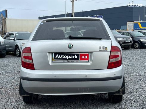 Skoda Fabia 2006 серый - фото 12