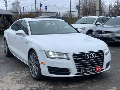 Audi A7 2013 белый - фото 3