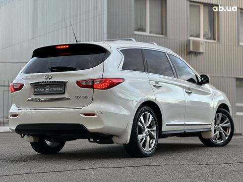 Infiniti QX60 2015 белый - фото 6