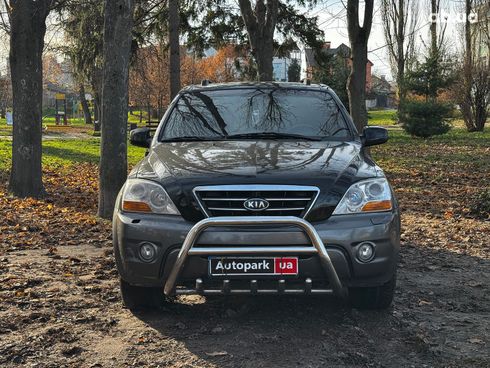 Kia Sorento 2008 черный - фото 2