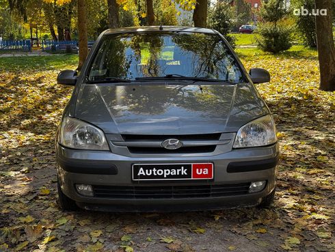 Hyundai Getz 2005 серый - фото 2
