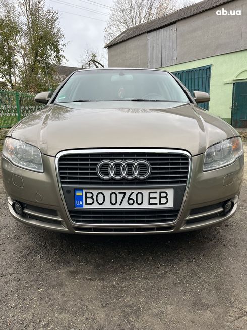 Audi A4 2005 бежевый - фото 4