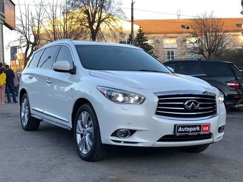 Infiniti QX60 2014 белый - фото 3