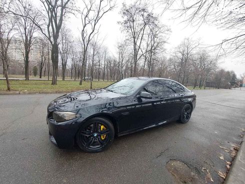 BMW 5 серия 2014 черный - фото 3
