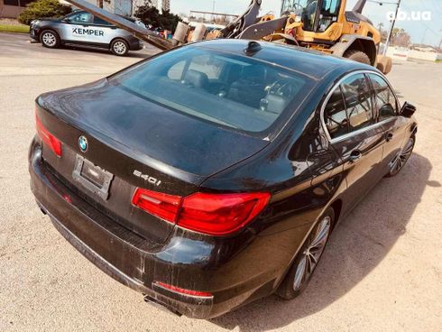 BMW 5 серия 2018 черный - фото 12