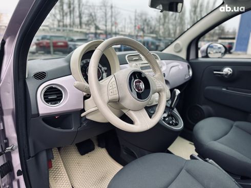 Fiat 500 2013 фиолетовый - фото 13