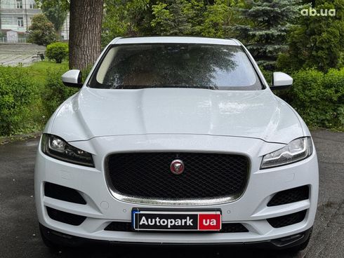 Jaguar F-Pace 2017 белый - фото 2