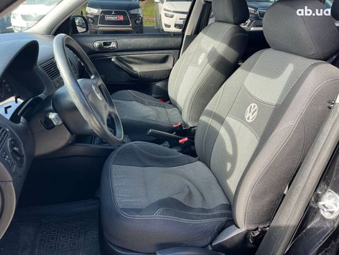 Volkswagen Golf 2001 черный - фото 6