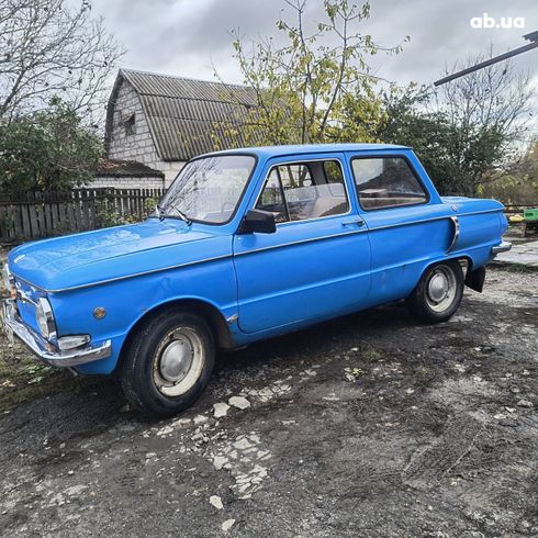 ЗАЗ 968 1976 голубой - фото 3
