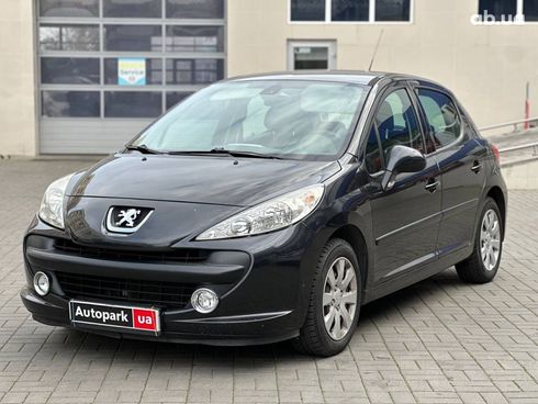 Peugeot 207 2009 черный - фото 2