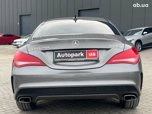 Mercedes-Benz CLA-Класс 2016 серый - фото 6