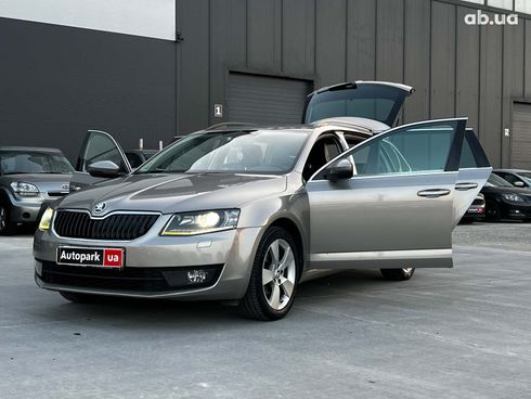 Skoda octavia a7 2014 серый - фото 28