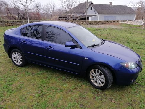 Mazda 3 2007 синий - фото 7