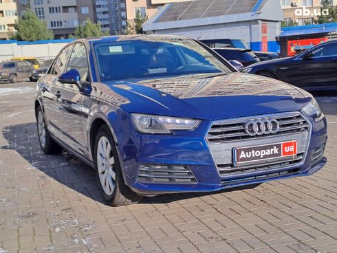 Audi A4 2016 синий - фото 3