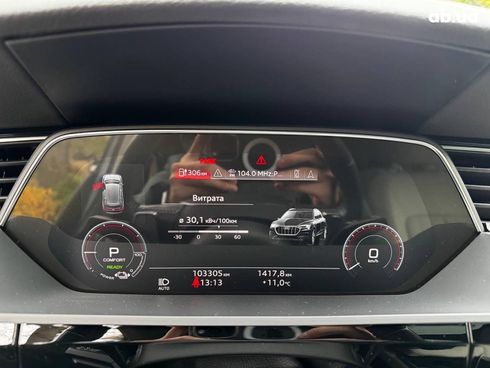 Audi E-Tron 2020 синий - фото 24