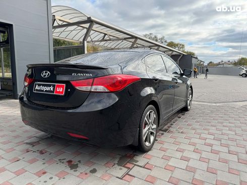 Hyundai Elantra 2013 черный - фото 5