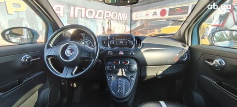 Fiat 500 2016 синий - фото 13