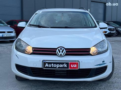 Volkswagen Golf 2012 белый - фото 13