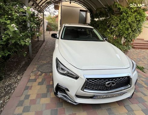 Infiniti Q50 2017 белый - фото 9