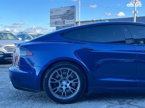 Tesla Model S 2022 синий - фото 8