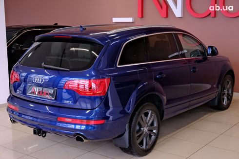 Audi Q7 2015 синий - фото 5