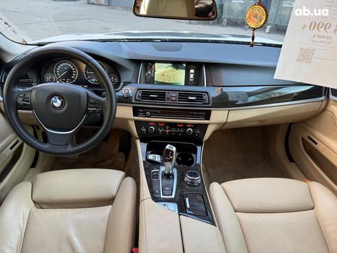 BMW 5 серия 2013 коричневый - фото 20