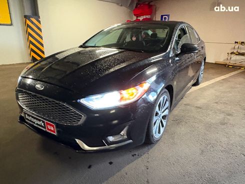 Ford Fusion 2019 черный - фото 2