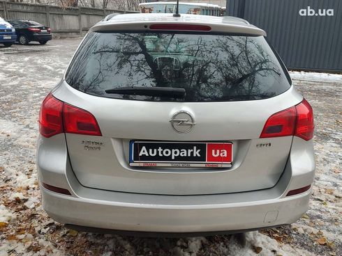 Opel astra j 2011 серый - фото 5