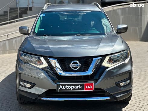Nissan Rogue 2017 серый - фото 5