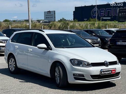 Volkswagen Golf 2014 белый - фото 3