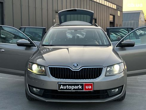 Skoda octavia a7 2014 серый - фото 28